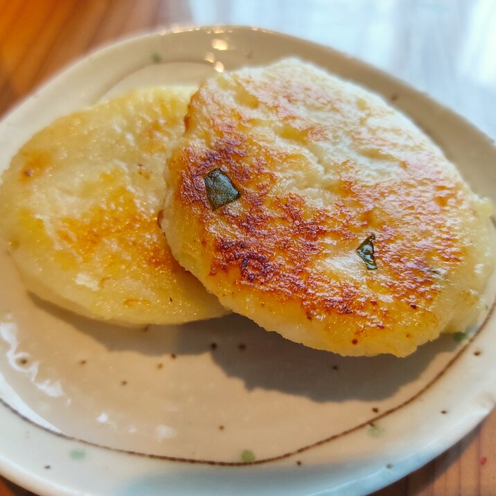 バジルチーズポテトもち